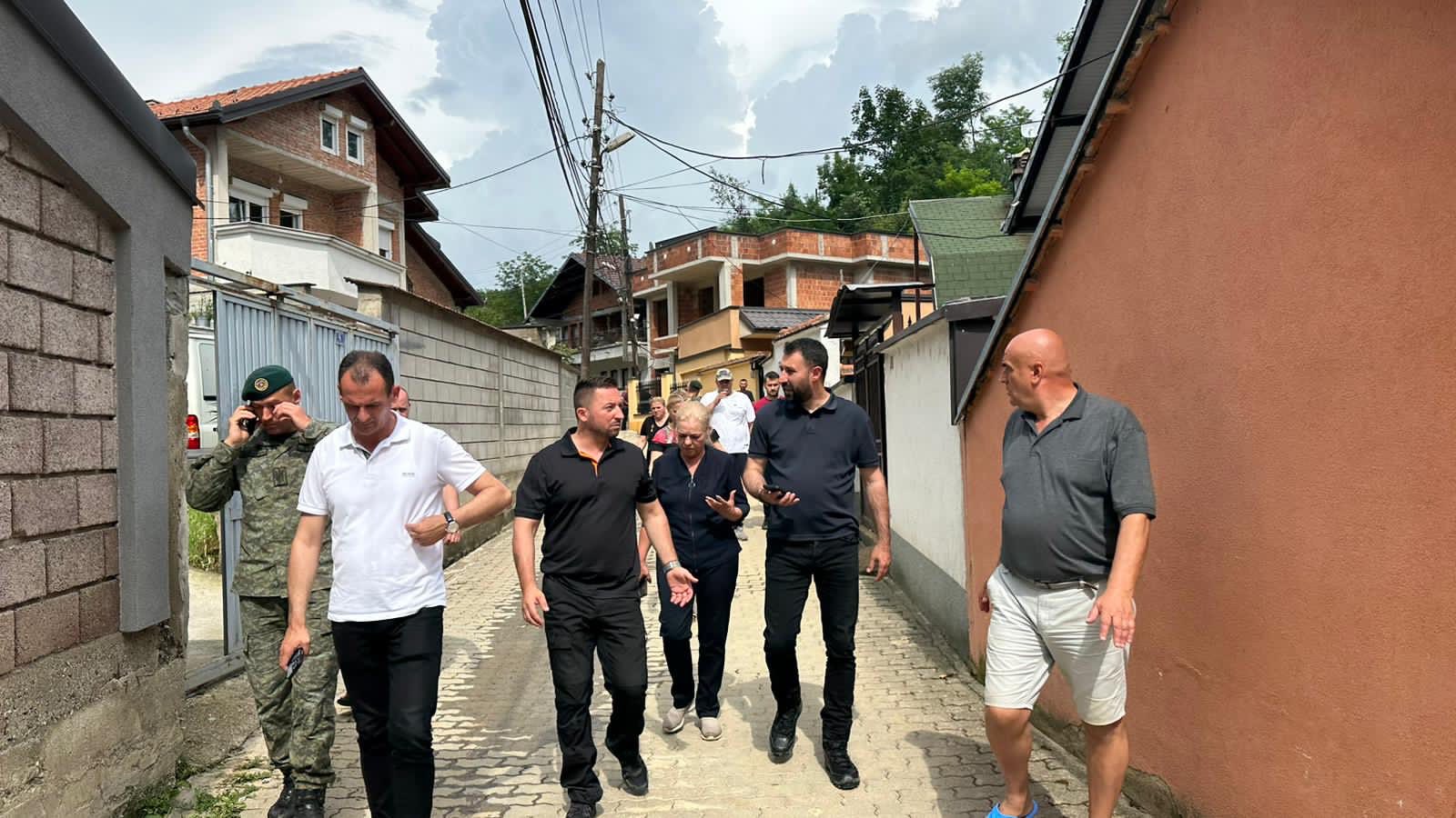 Minister Mehaj And Minister Krasniqi Visited Peja After Last Nights