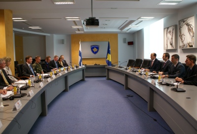 Zëvendëskryeministri i Qeverisë së Kosovës z.Hajredin Kuçi takoi z. Jyrki Katainen, zëvendëskryeministër dhe ministër i Financave i Finlandës