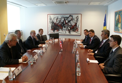 Kryeministri i Qeverisë së Kosovës, Hashim Thaçi, takoi ministrin e Punëve të Jashtme të Danimarkës, Per Stig Moller