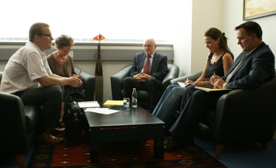 Zëvendëskryeministri Manaj takoi dr. Maaria Seppanen dhe Antti Karttunen nga Instituti finlandez për Menaxhment Publik “HAUS”