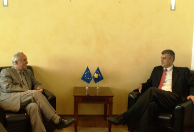 Premijer Hashim Thaçi je dočekao g. Pierre Mirela, direktor za Zapadni Balkan u Evropskoj Komisiji: Kosovo ima jasnu evropsku perspektivu