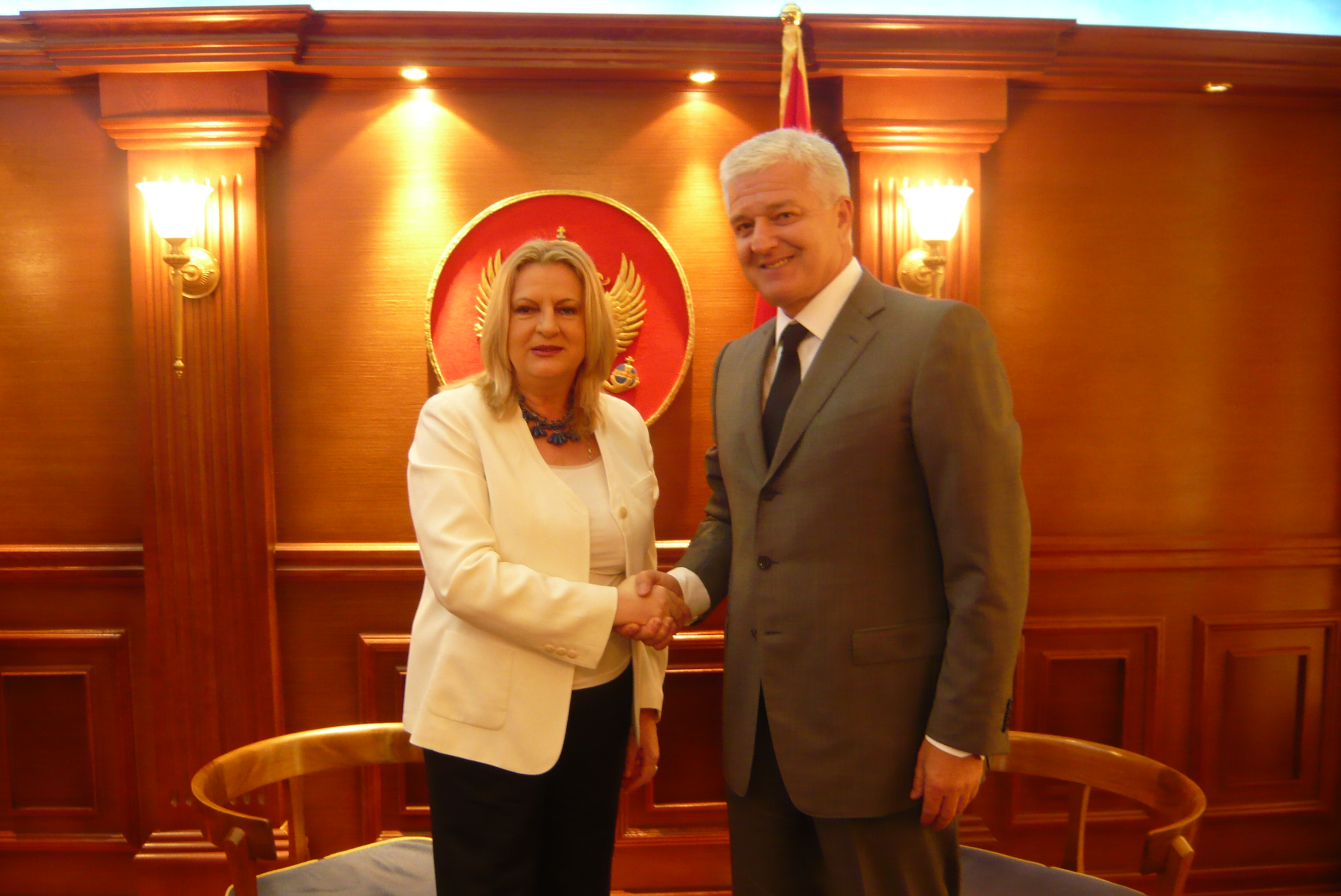 Zëvendëskryeministrja Tahiri u takua me zëvendëskryeministrin e Malit të Zi,Dushko Markoviq