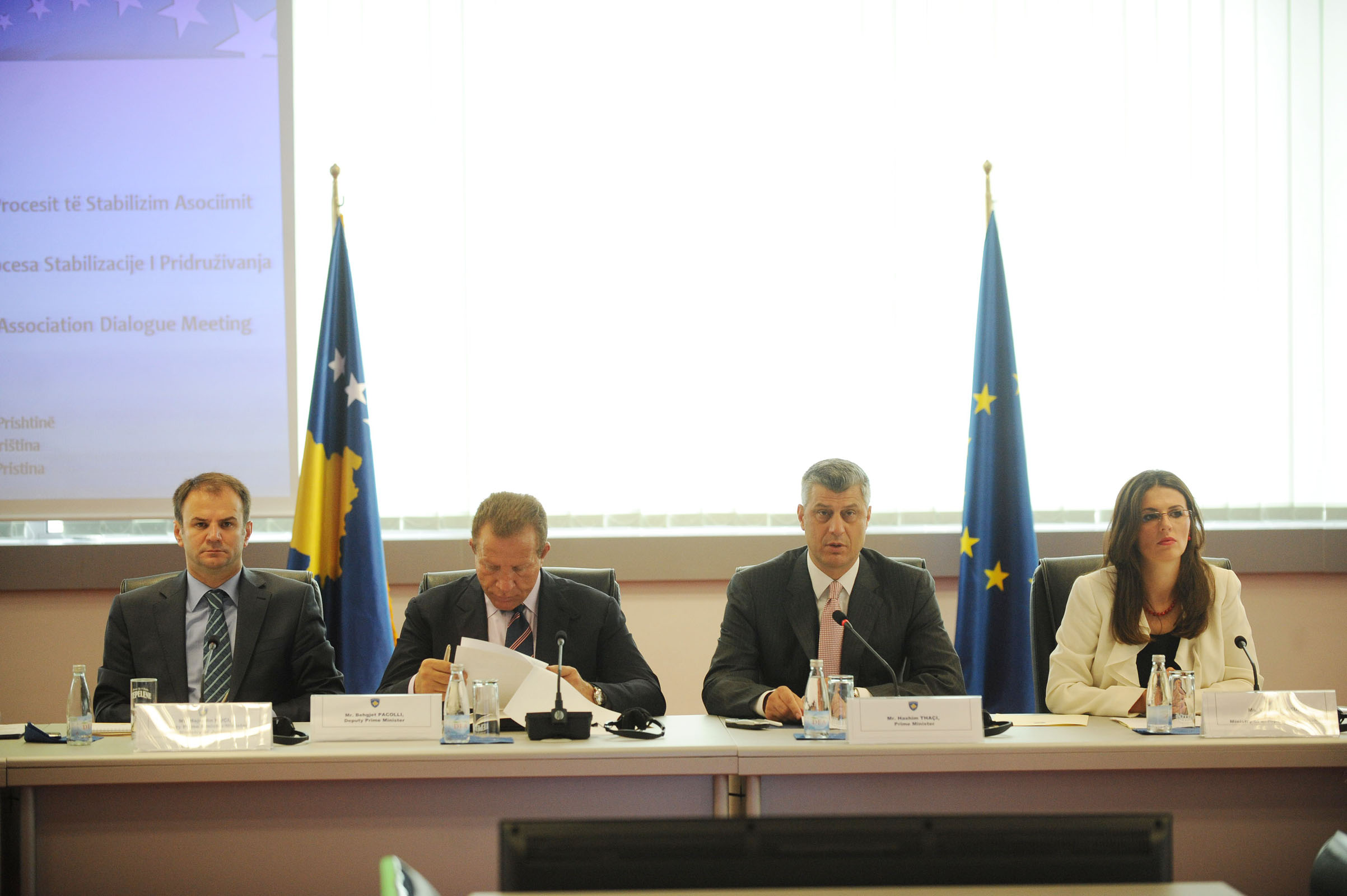 Fjalimi i kryeministrit të Republikës së Kosovës, Hashim Thaçi në Takimin e dytë Plenar të Dialogut të Procesit të Stabilizim-Asociimit