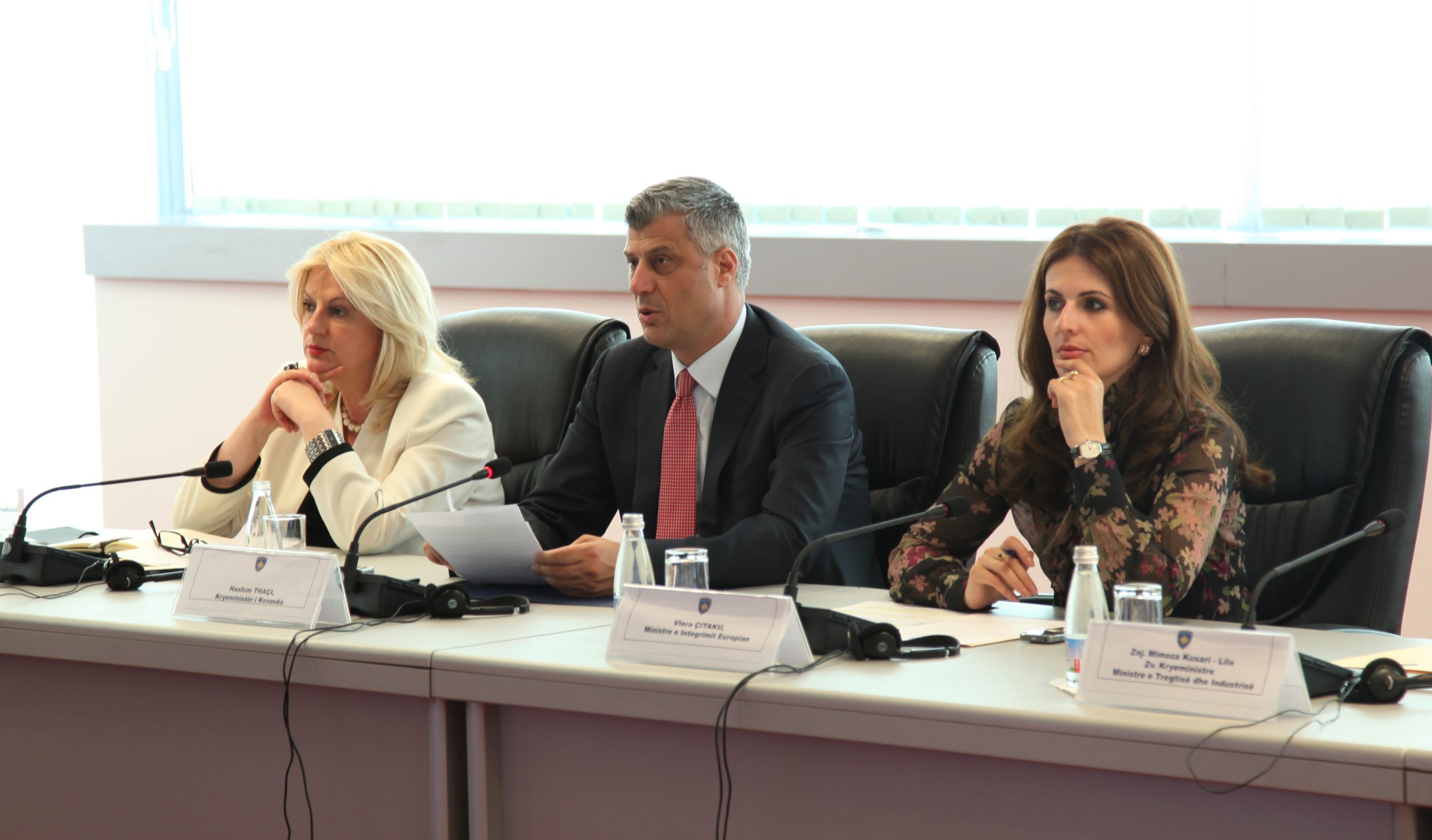 Prime Minister Hashim Thaçi: Feasibility study sends Kosovo in the ...