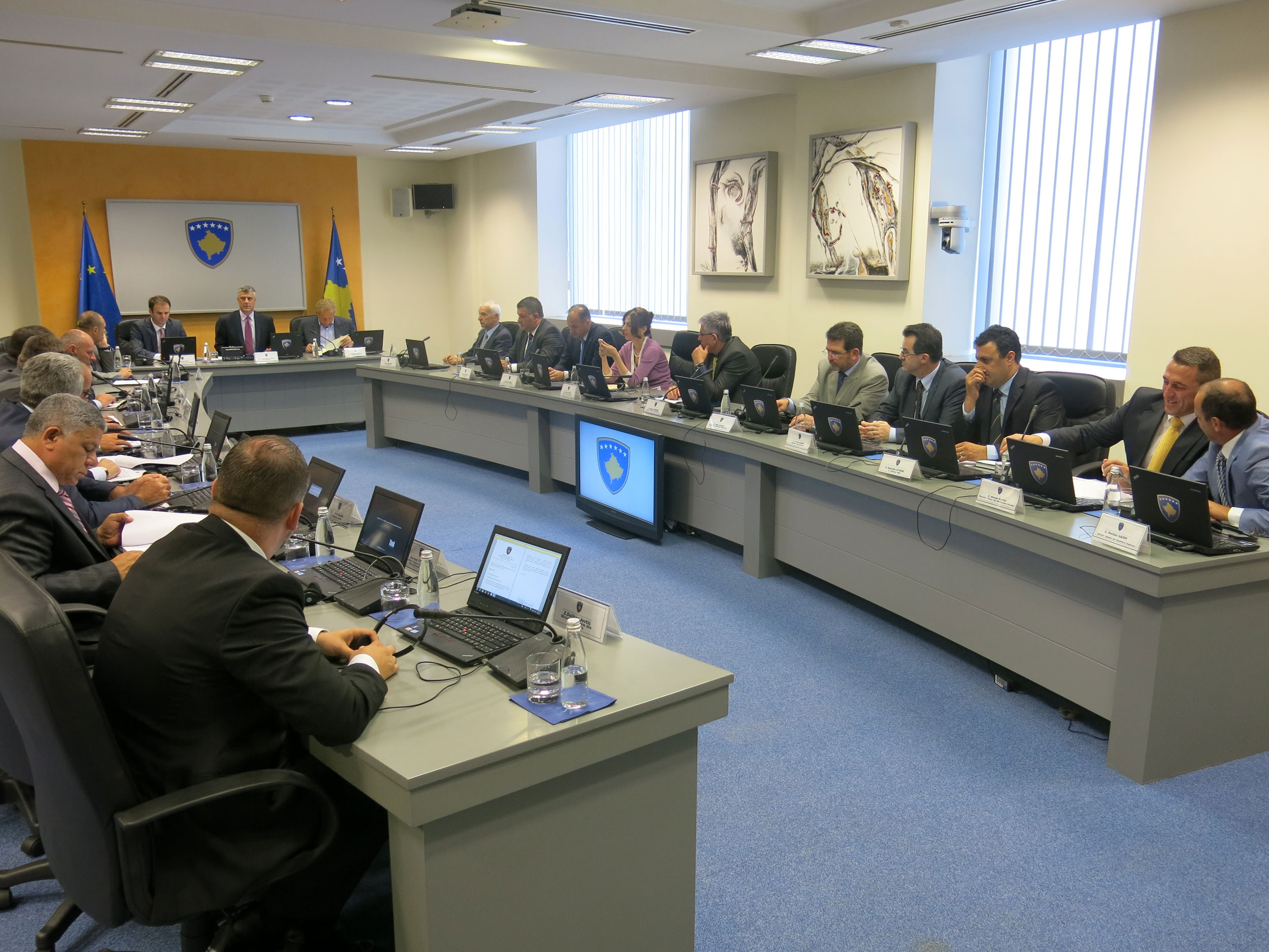 Mbahet mbledhja e rregullt e Qeverisë së Republikës së Kosovës