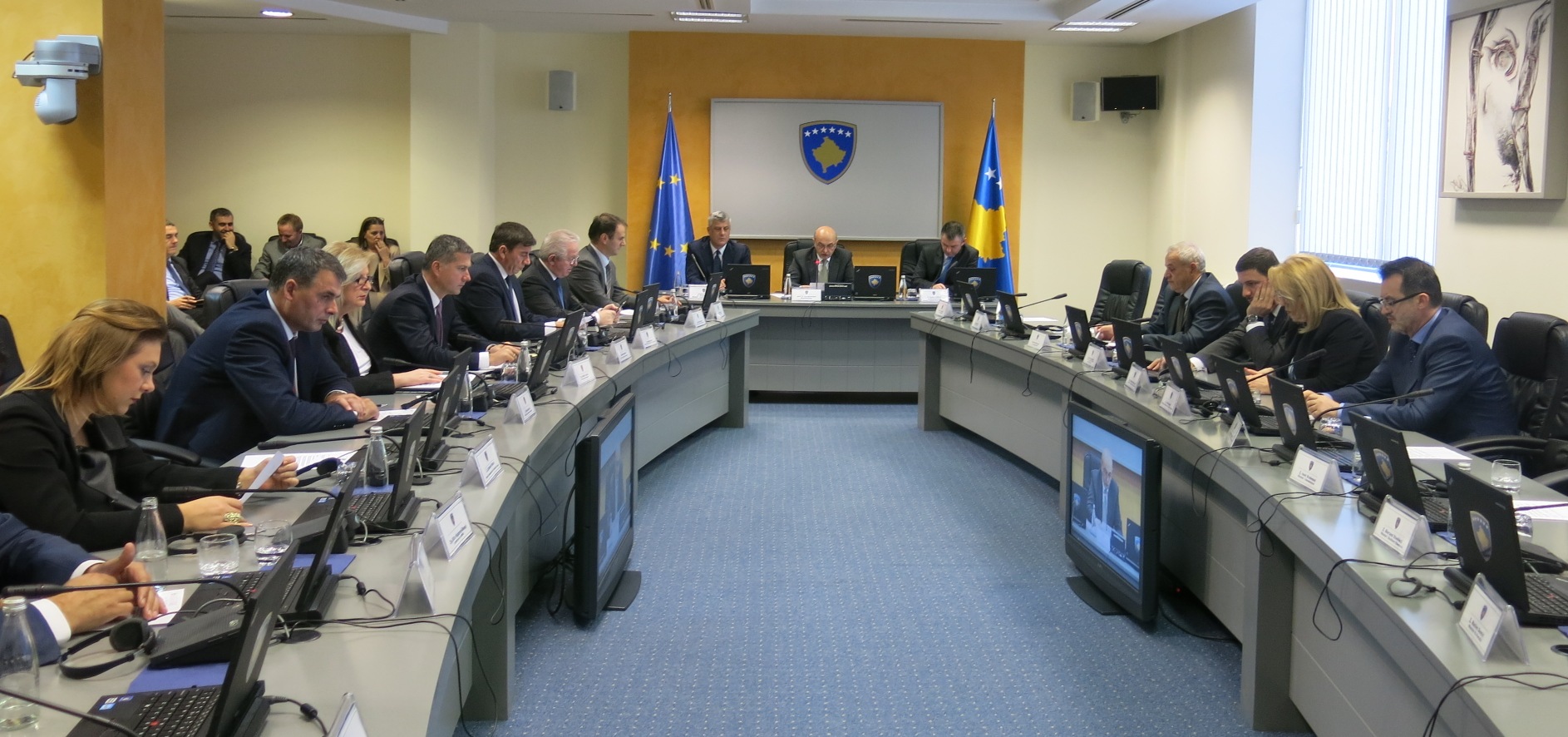 Qeveria e Kosovës mbajti mbledhjen e 62-të