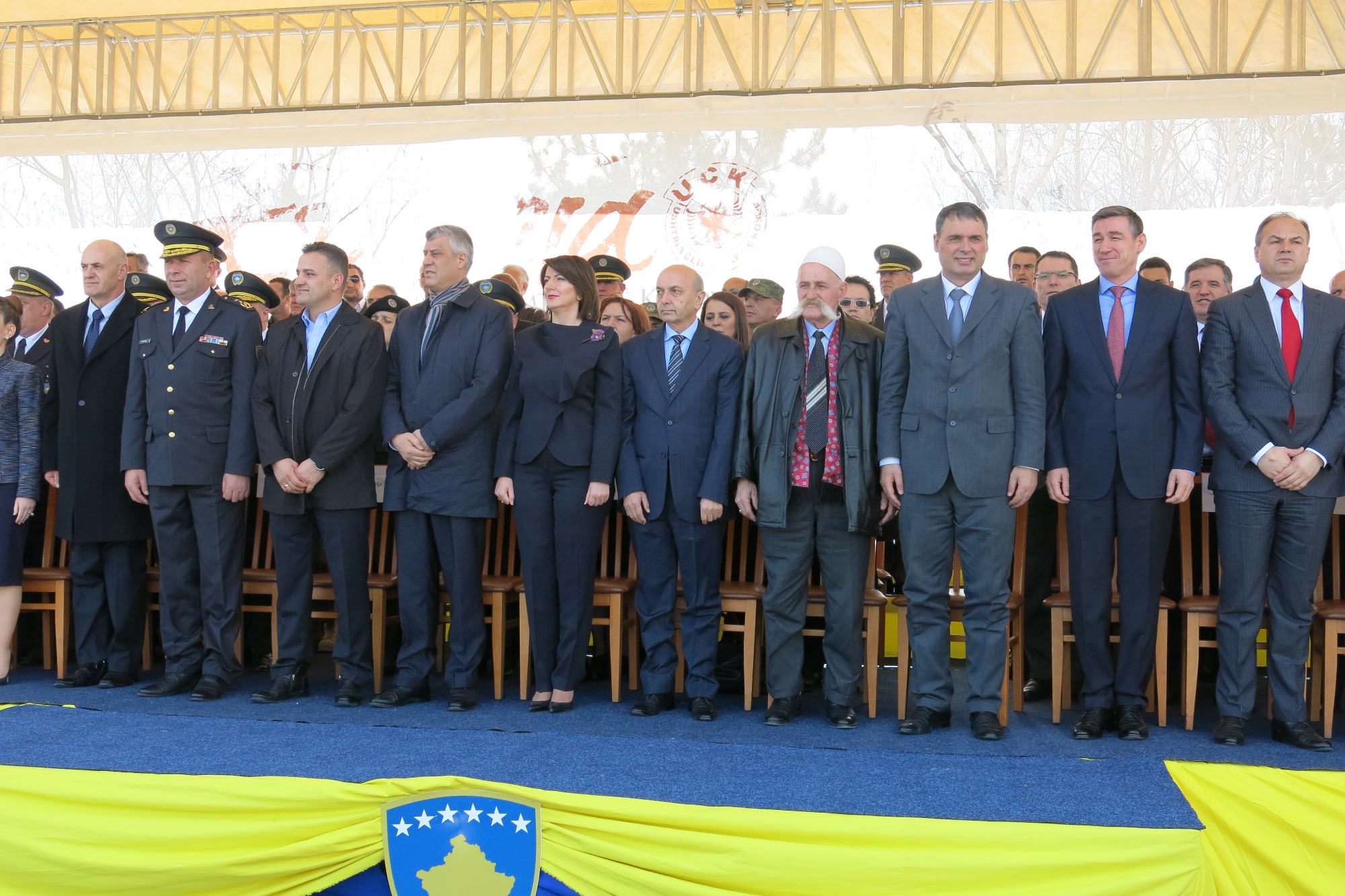 Kryeministri Mustafa mori pjesë në ceremoninë e FSK-së për nder të 18-vjetorit të Epopesë së UÇK-së