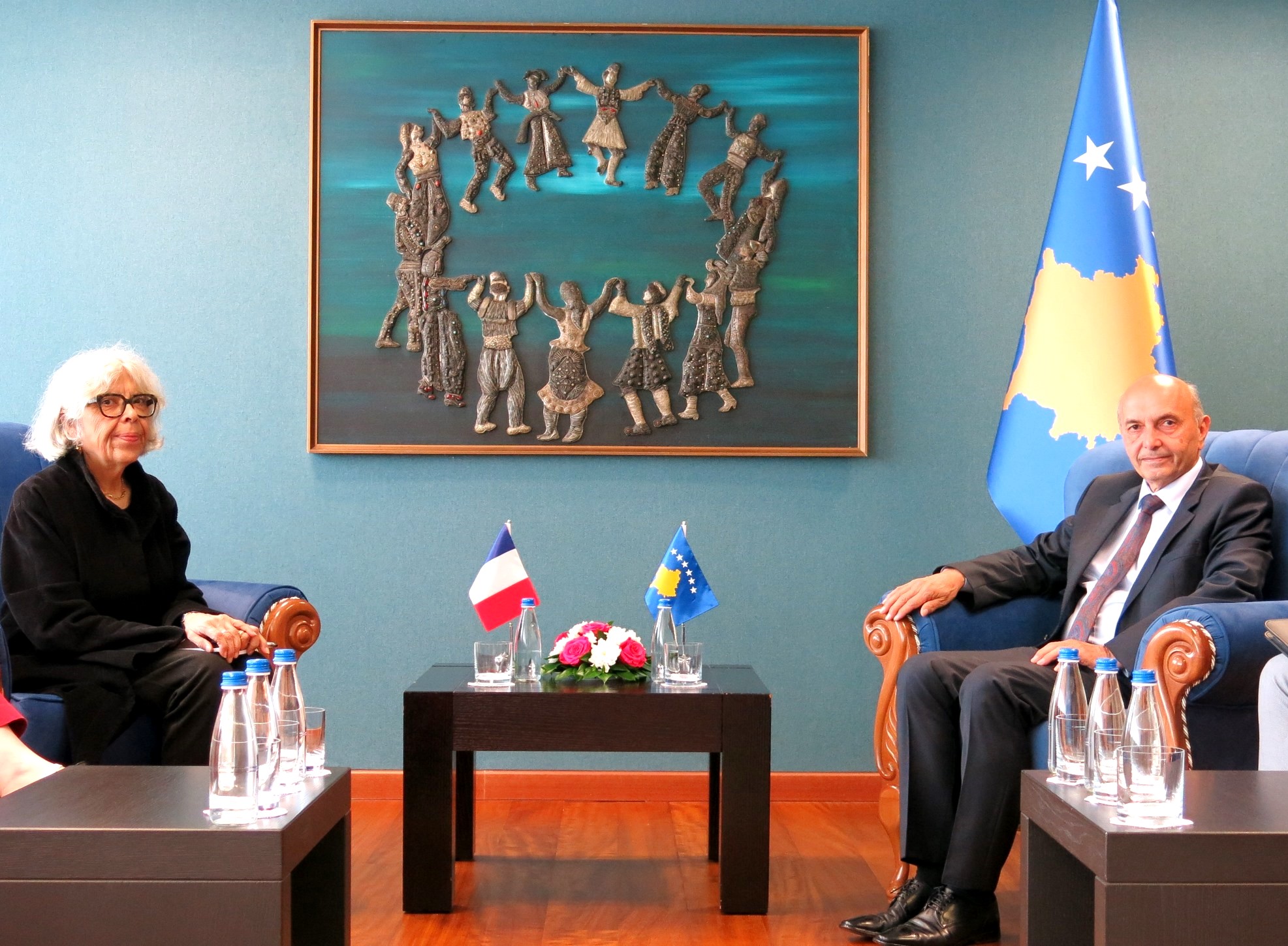 Kryeministri Mustafa priti ambasadoren e Francës, Maryse Daviet