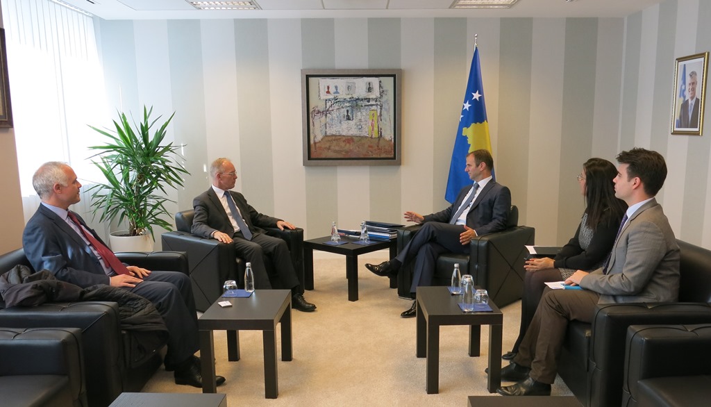 Zëvendëskryeministri Kuçi priti në takim Shefin e Misionit të OSBE-së, ambasadorin Jan Braathu