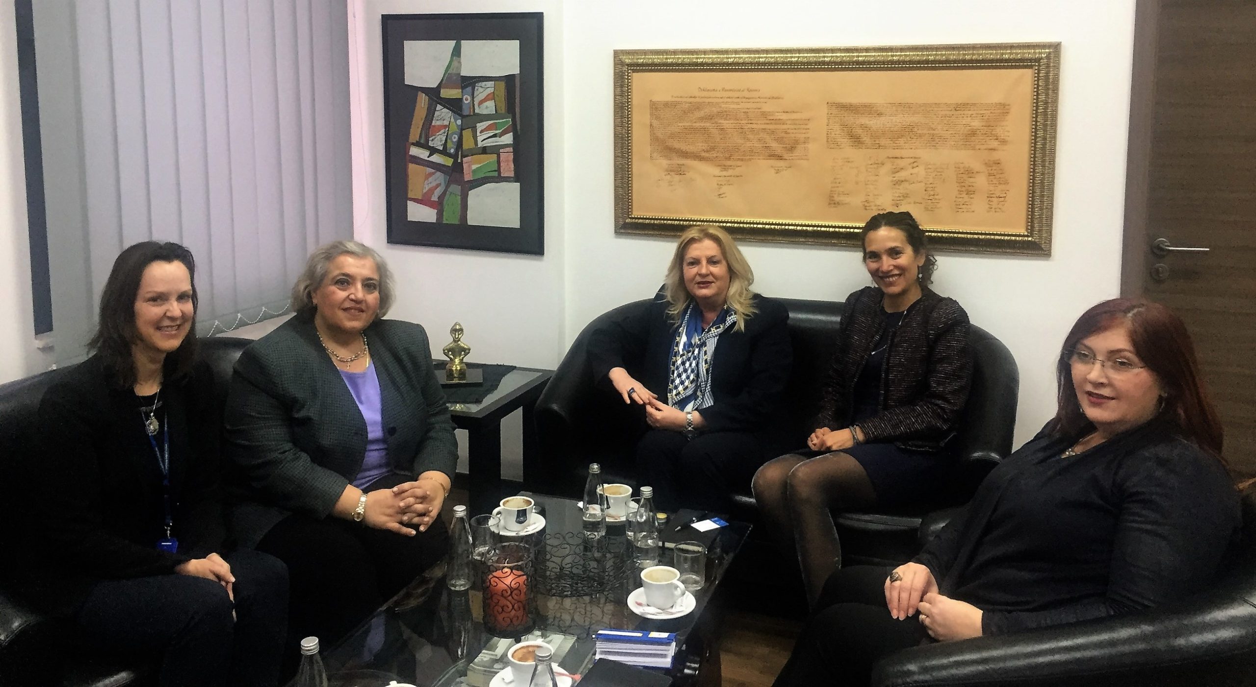 Ministarka  Edita Tahiri sastala se sa šeficom  EULEX-a, Alexandra Papadopoulou