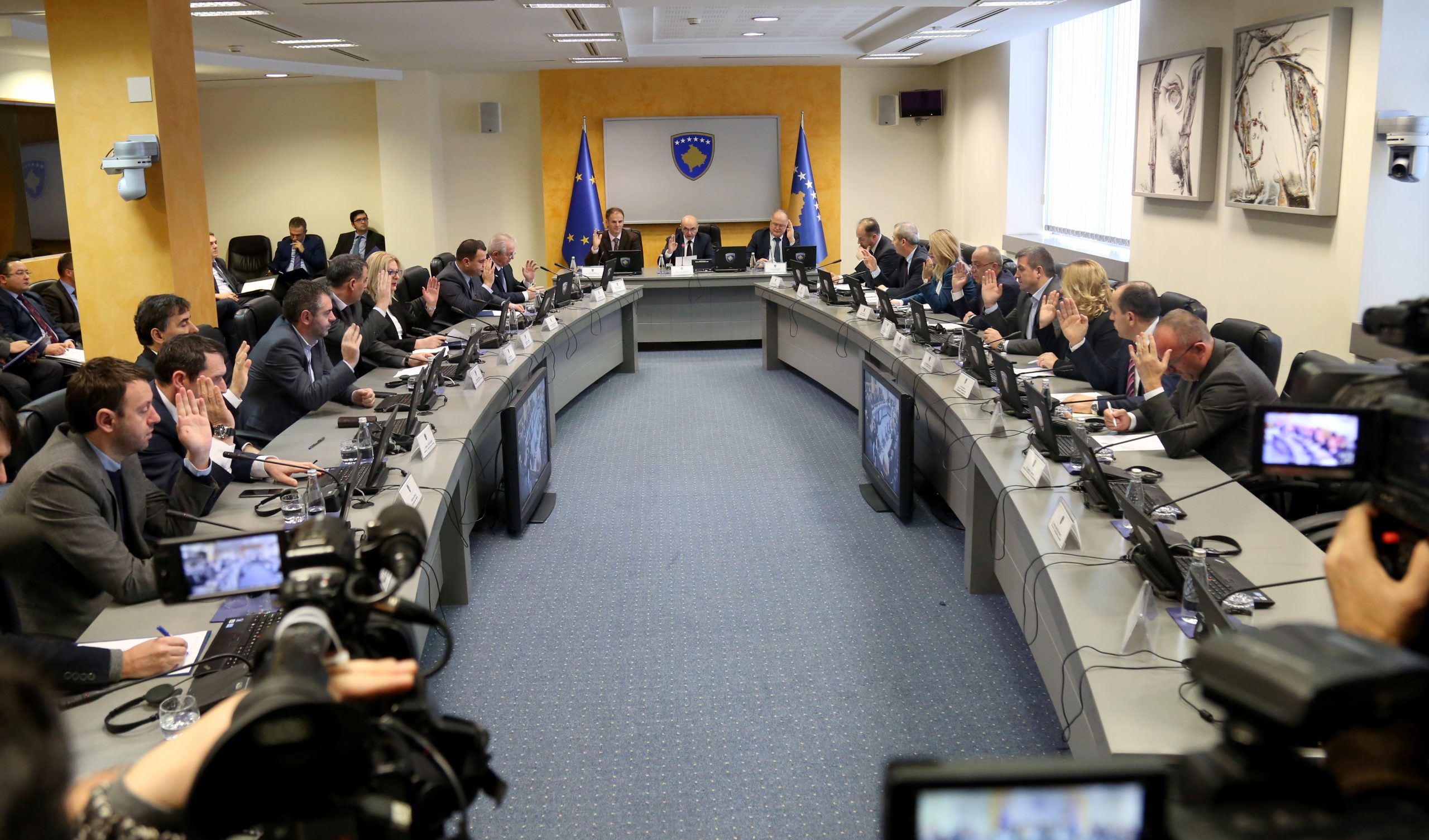 Qeveria e Kosovës mbajti mbledhjen e rregullt