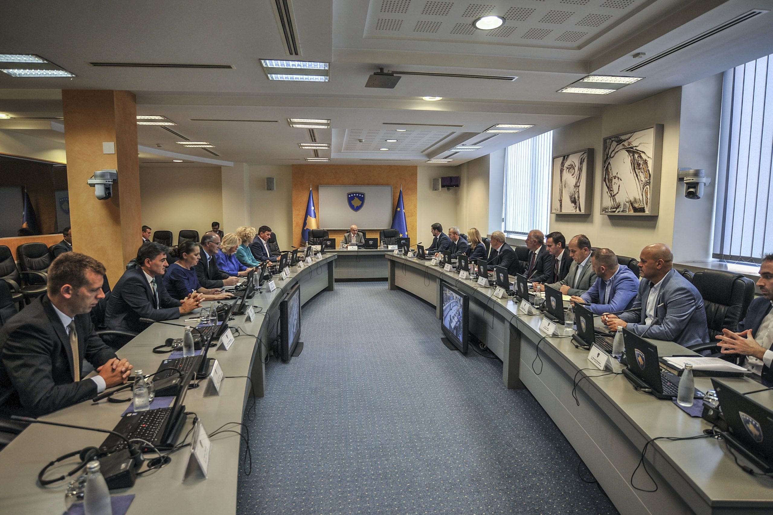 Qeveria e Kosovës mbajti mbledhjen e rregullt