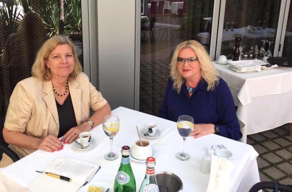 Ministrja Tahiri zhvilloi takim lamtumirës me ambasadoren gjermane, Angelika Viets