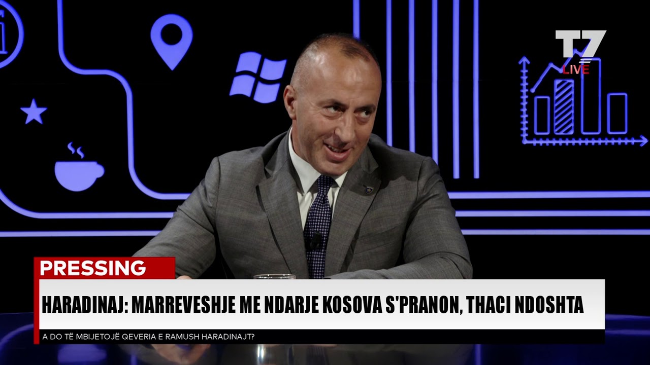 Intervista e kryeministrit Haradinaj në emisionin “Pressing”