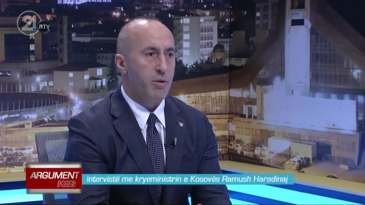 Intervista e kryeministrit Haradinaj në emisionin “Argument Plus” në RTV 21