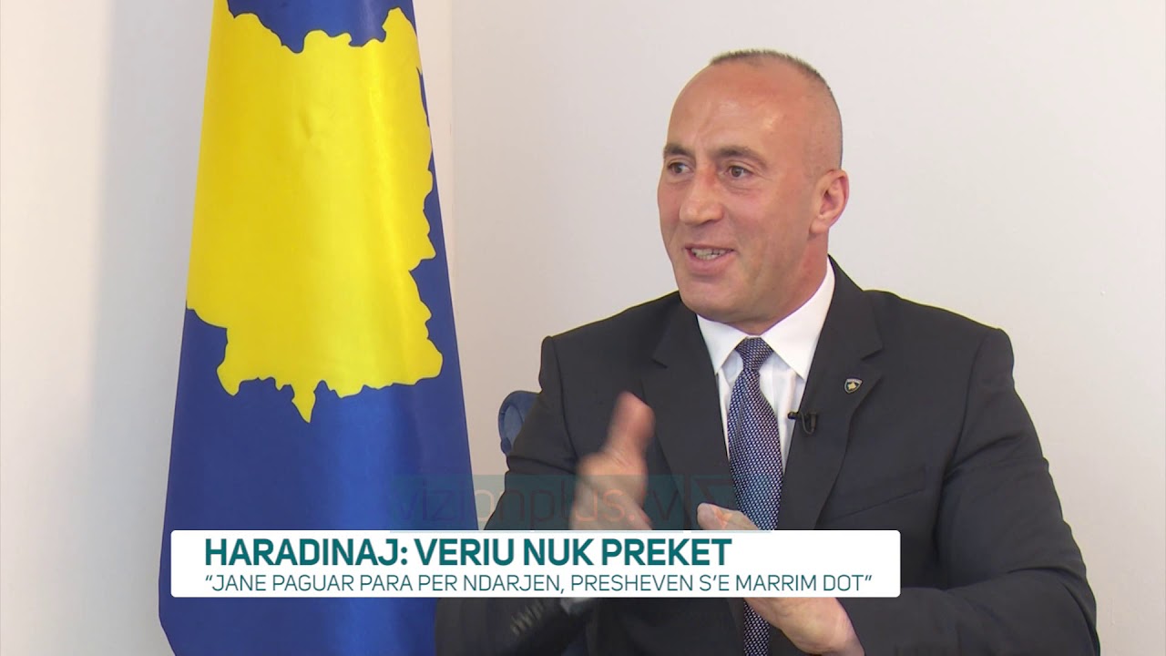 Intervistë e kryeministrit Haradinaj në televizionin Vizion Plus