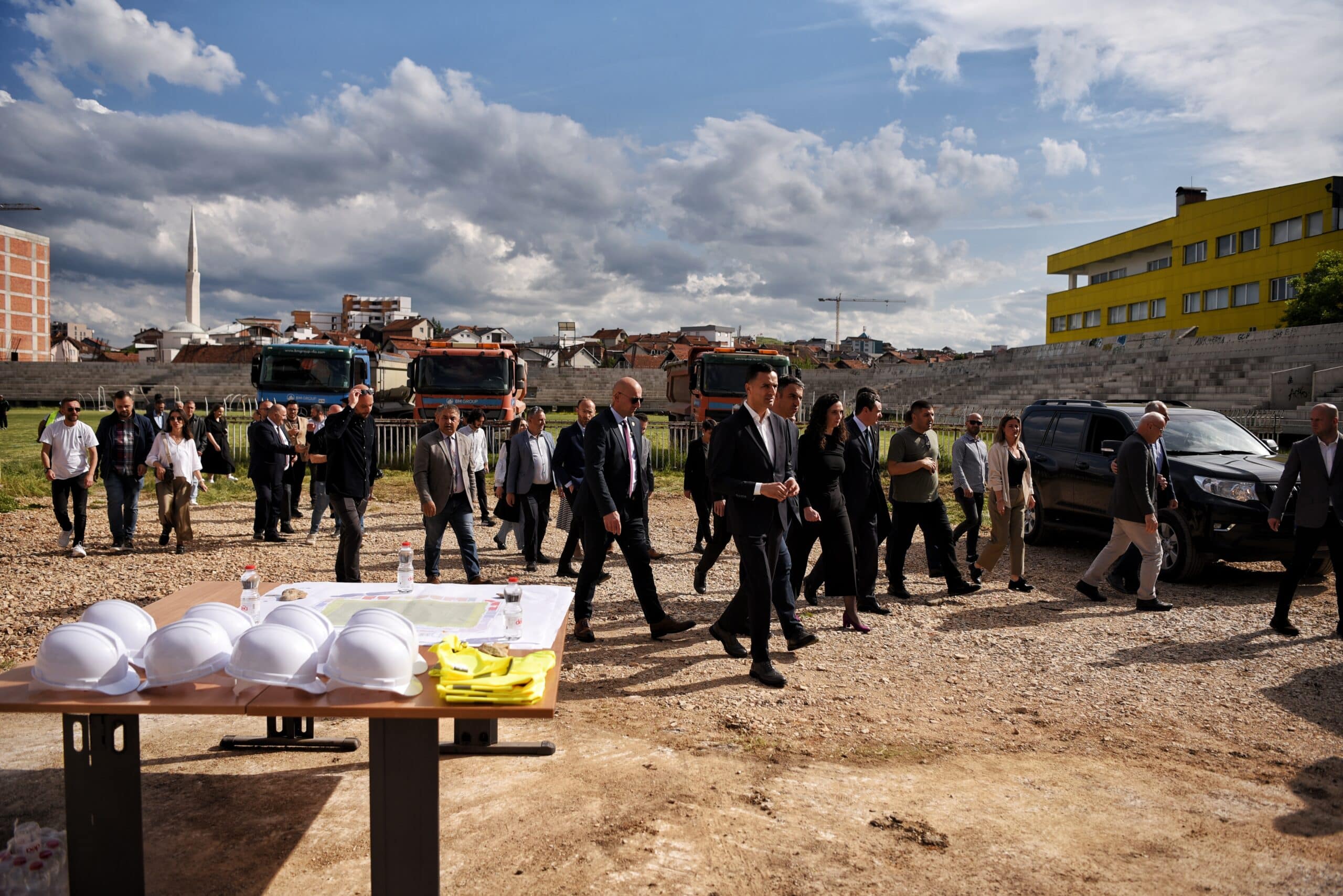 Nisin punimet në Stadiumin e Gjilanit