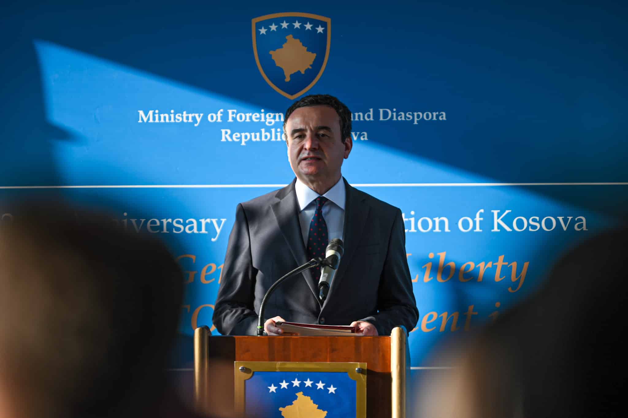 Fjala e Kryeministrit Kurti në pritjen e organizuar në prag të Ditës së Çlirimit të Kosovës