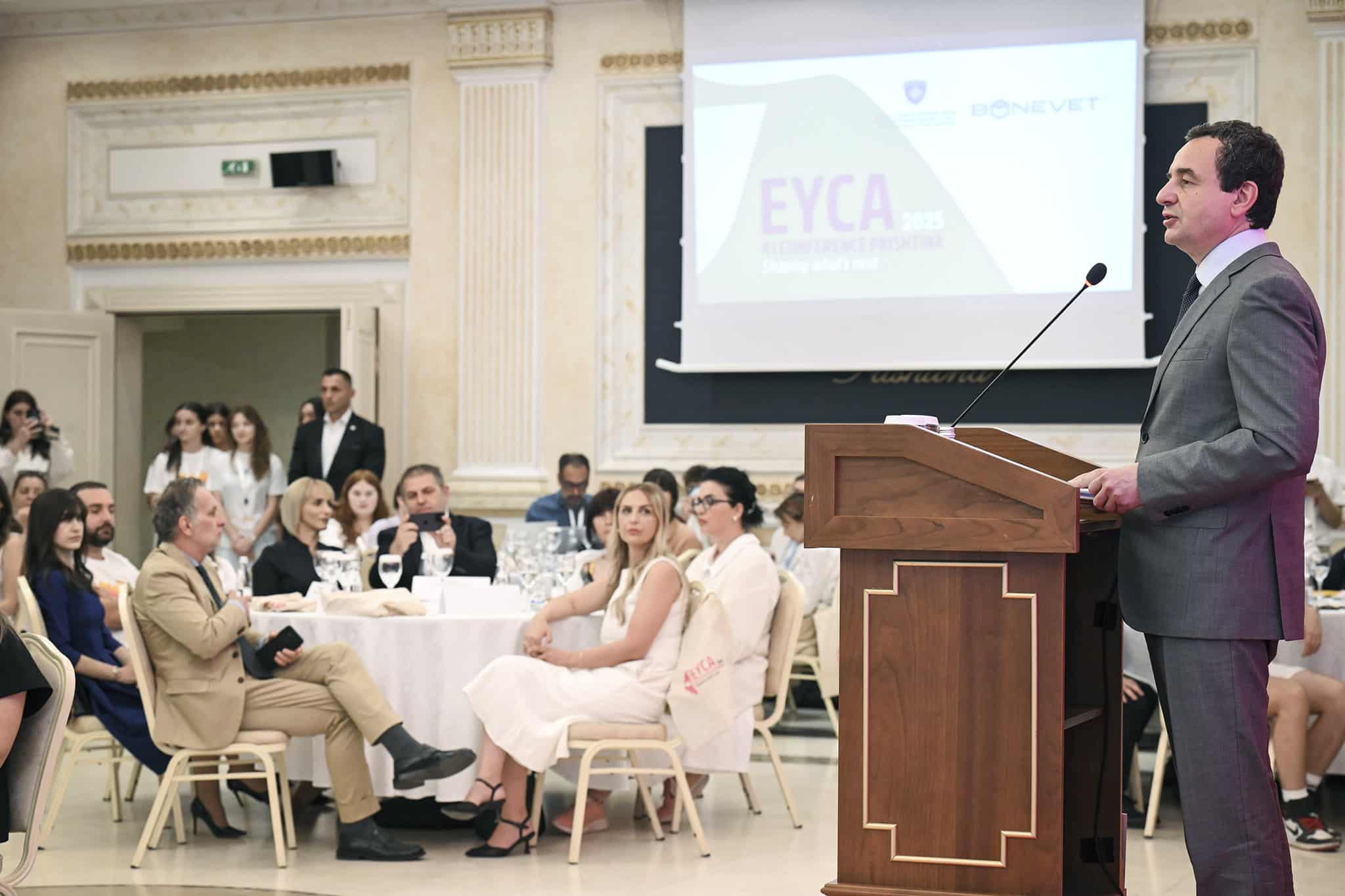 Fjala e Kryeministrit Krti në Konferencën Ndërkombëtare e Shoqatës Evropiane e Kartës për Rini (EYCA)