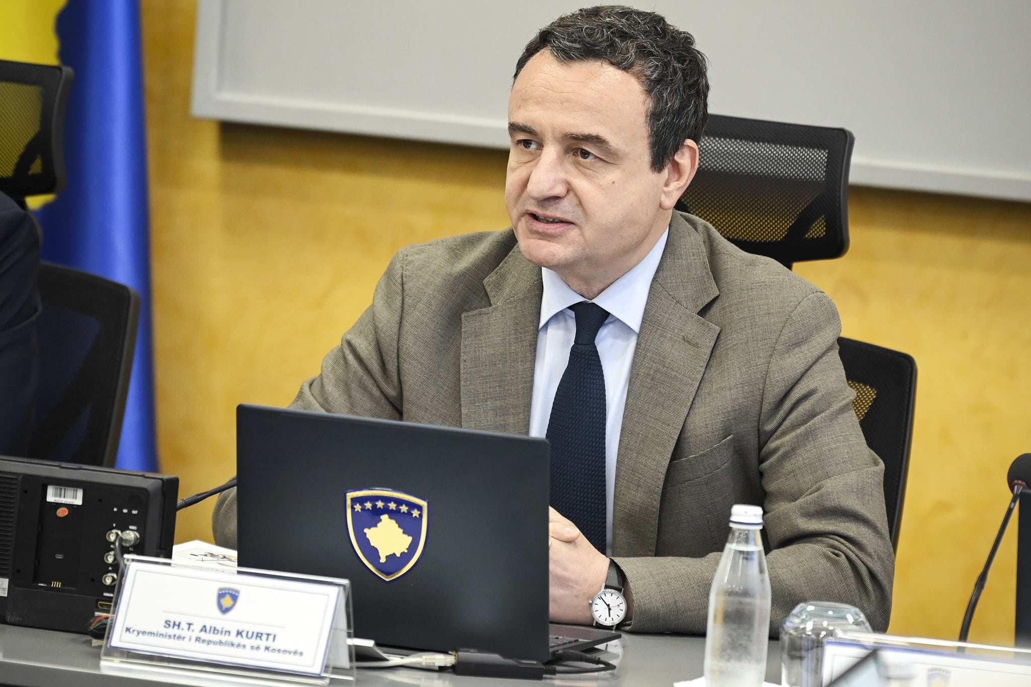 Obraćanje premijera Kurtija na 265. sednici Vlade Kosova
