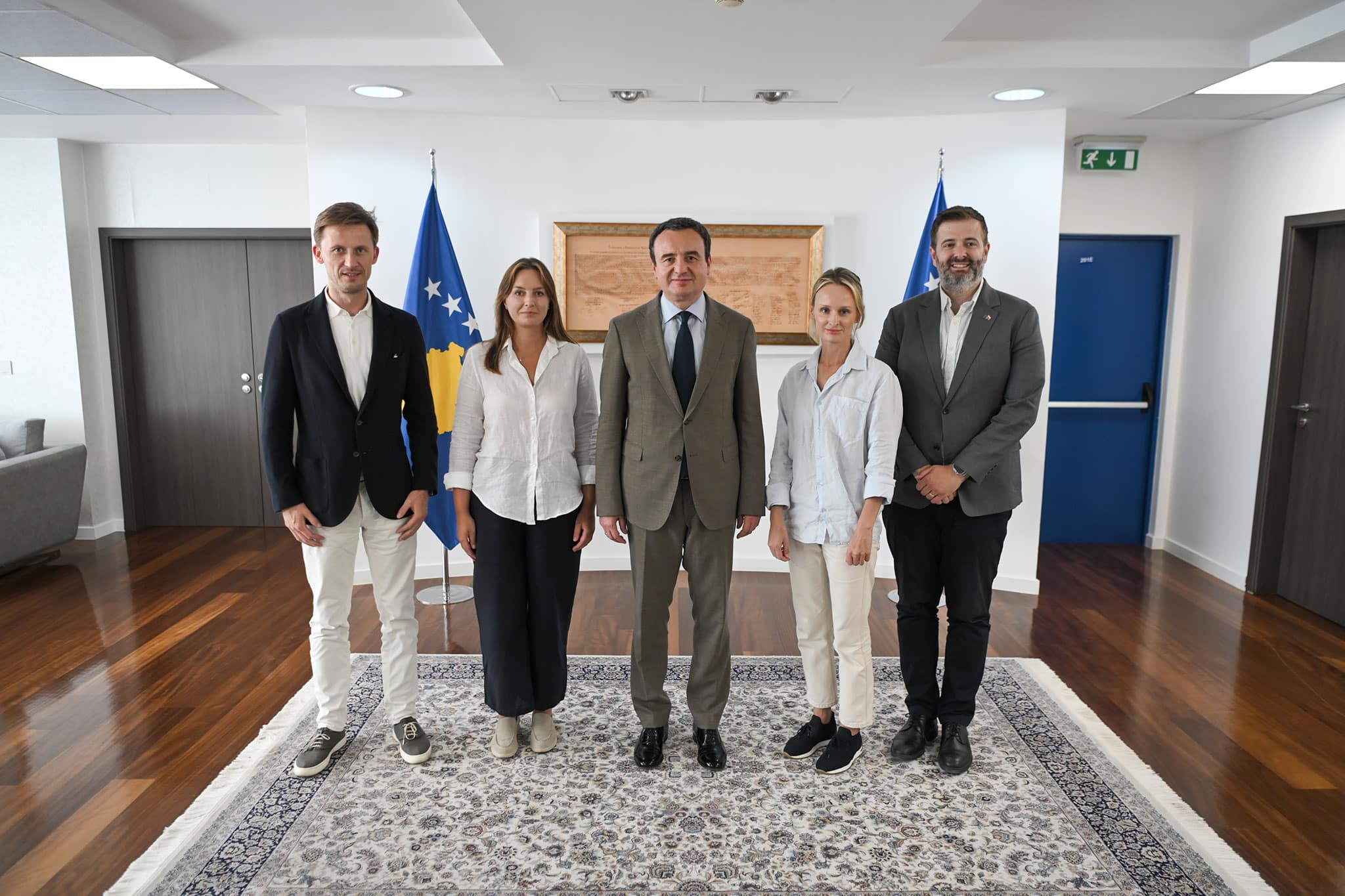 Kryeministri Kurti mirëpriti udhëheqësit e Konferencës ImpactCEE nga Polonia