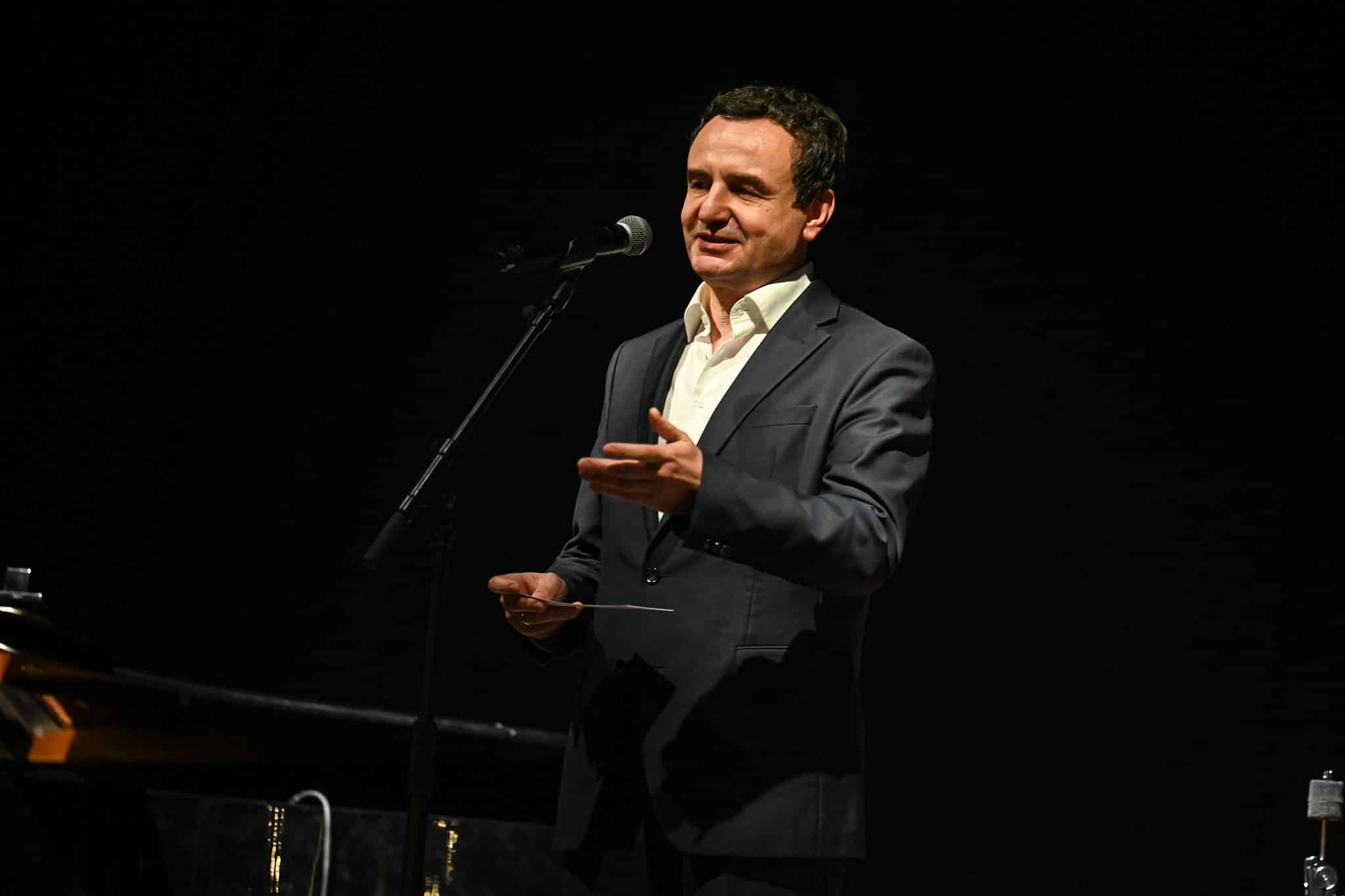 The speech of Prime Minister Kurti at the opening of the third edition of the festival “Mitrovica International Jazz”