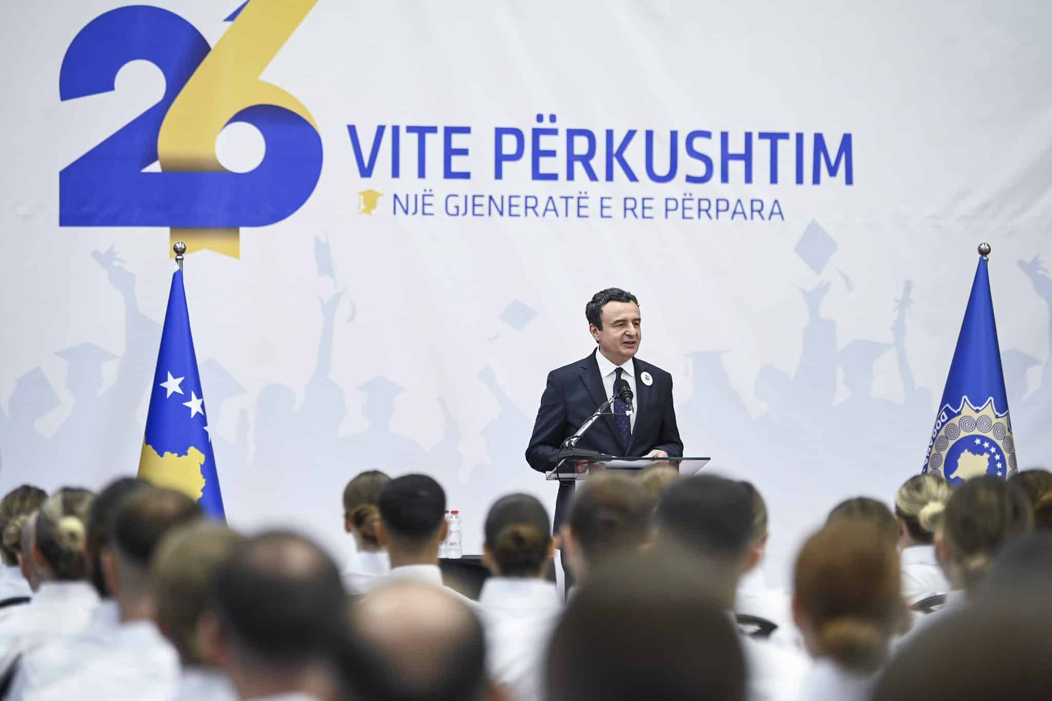 The speech of Prime Minister Kurti at the graduation ceremony of the new generation of customs officers