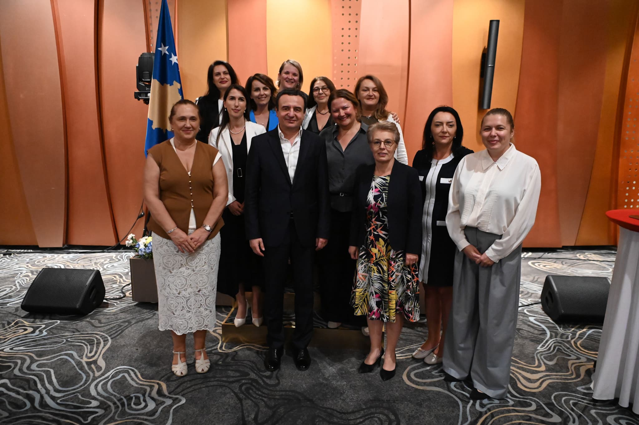 Premijer Kurti prisustvovao je prijemu koji je organizovalo Ministarstvo spoljnih poslova i dijaspore povodom završetka 8. izdanja Konferencije ambasadora