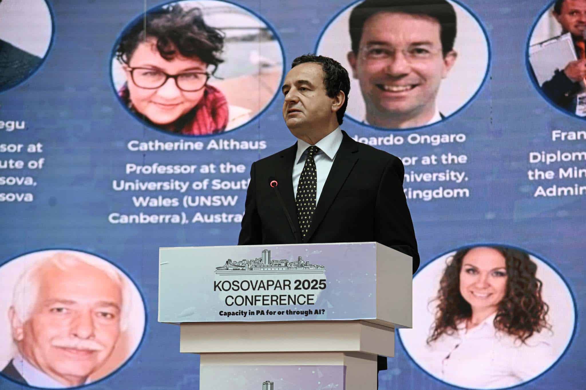 The speech of Prime Minister Kurti on the second day of the International Conference on Public Administration – KosovaPAR2025