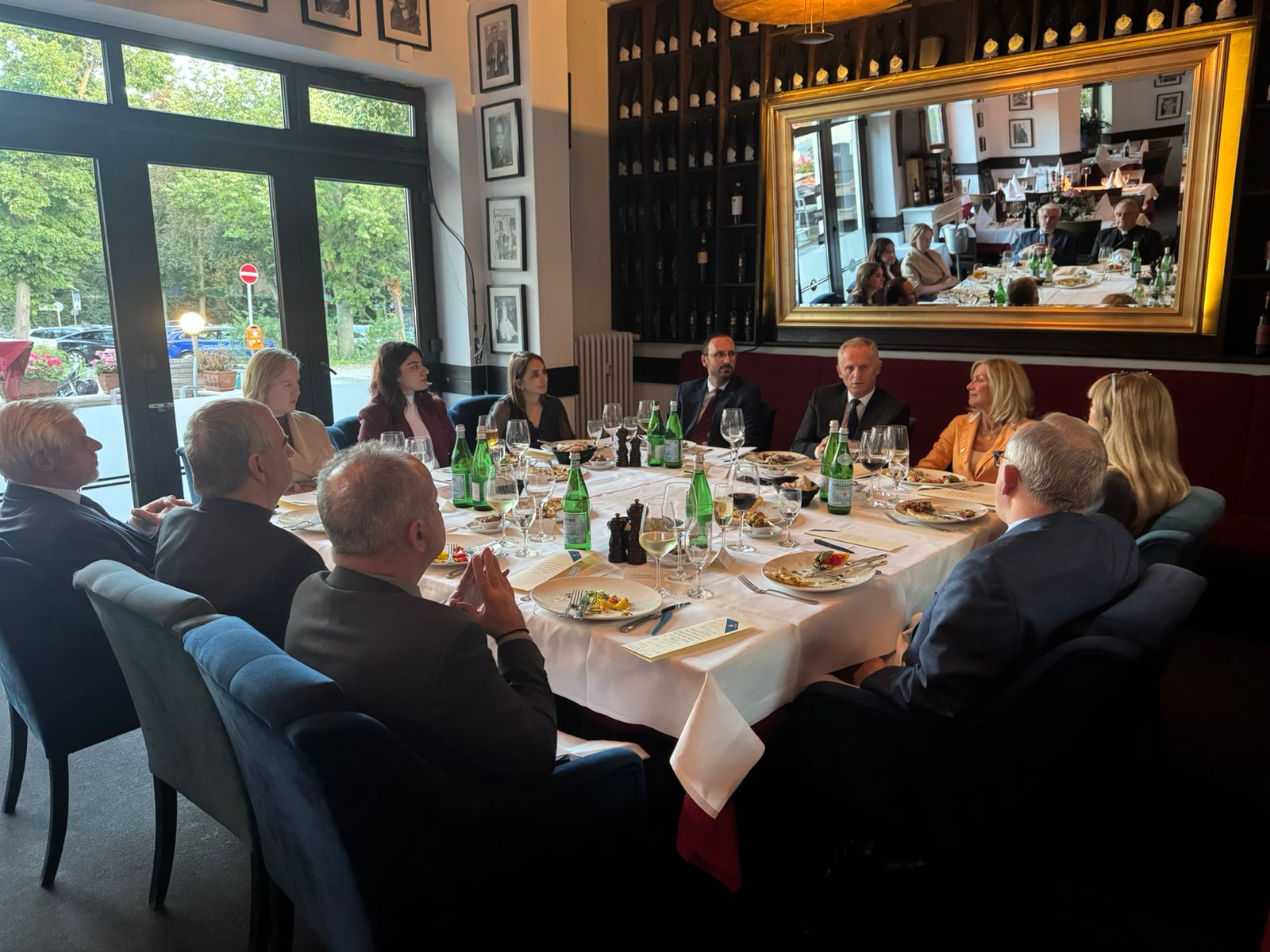 Deputy Prime Minister Bislimi had a working dinner with ambassadors of some allied and friendly countries in Berlin