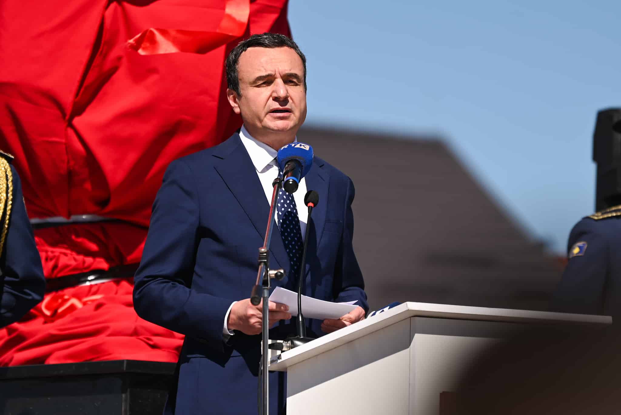 The speech of Prime Minister Kurti at the memorial ceremony and inauguration of the statue of the national hero, Afrim Zhitia