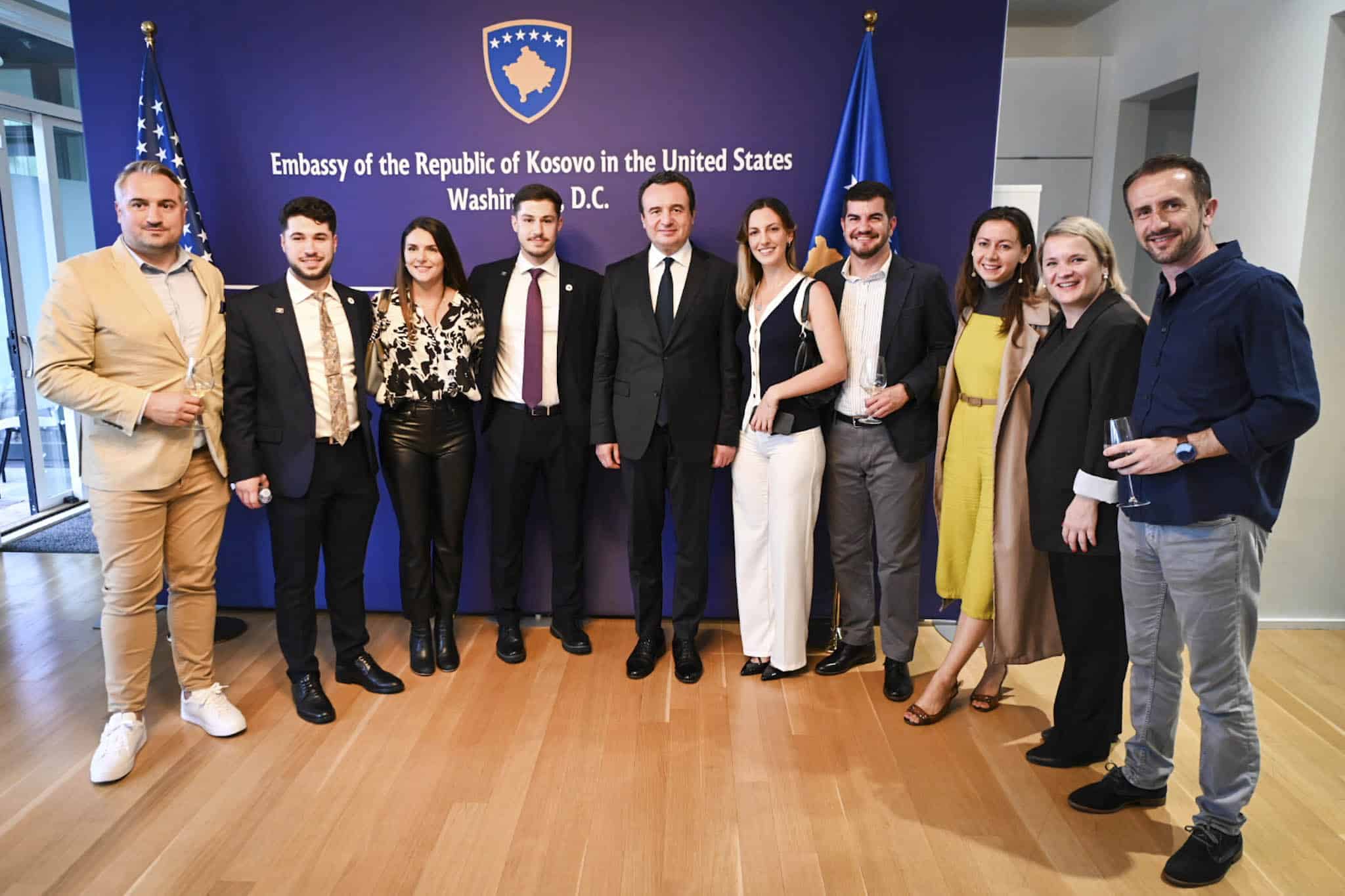 Kryeministri Kurti bashkëbisedoi me profesionistë të diasporës në Washington D.C. të Shteteve të Bashkuara të Amerikës