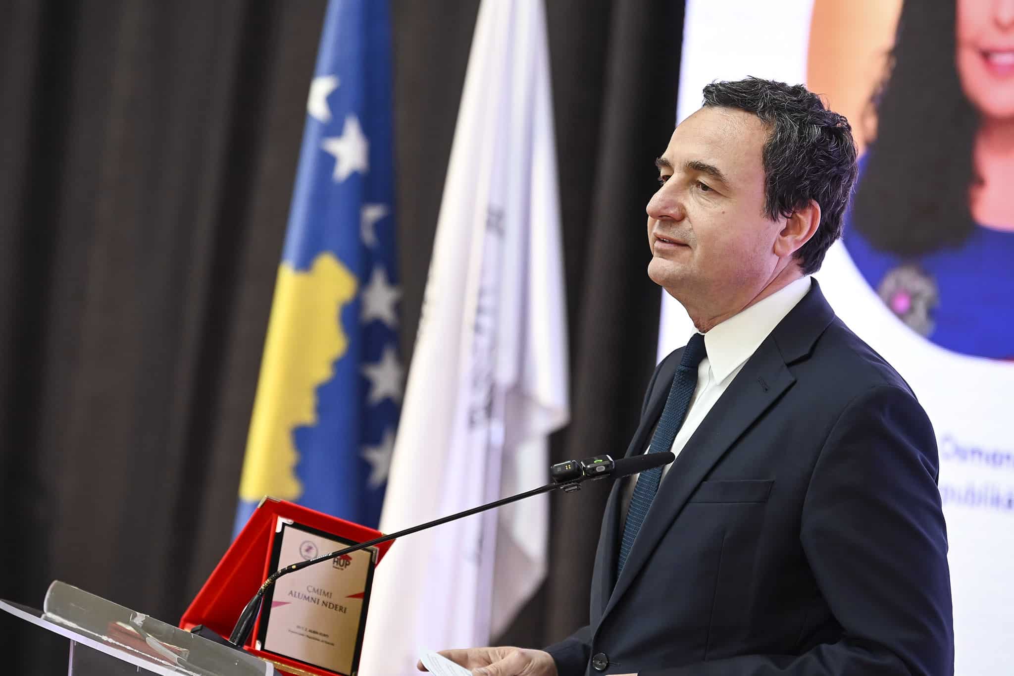 Fjala e Kryeministrit Kurti në ceremoninë, ku është nderuar sot me çmimin “Alumni Nderi” i Universitetit të Prishtinës “Hasan Prishtina”