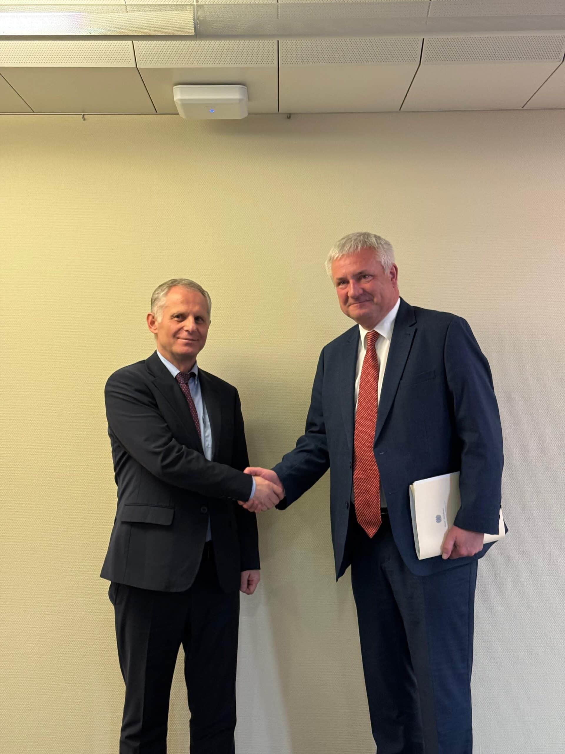 Deputy Prime Minister Bislimi met with Bundestag Member of Parliament, Knut Abraham