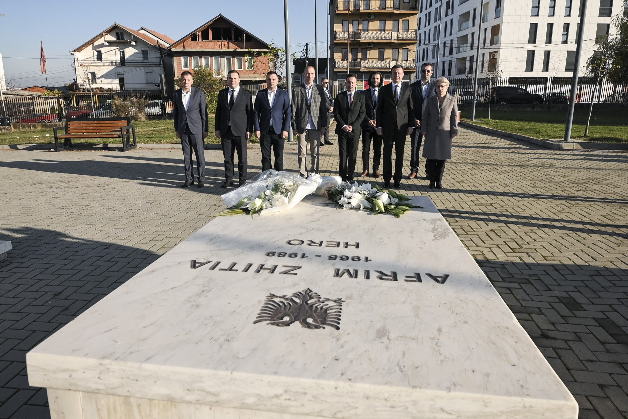 Prime Minister Kurti Paid Tribute on the 36th Anniversary of the Fall of Martyrs Afrim Zhitia and Fahri Fazliu