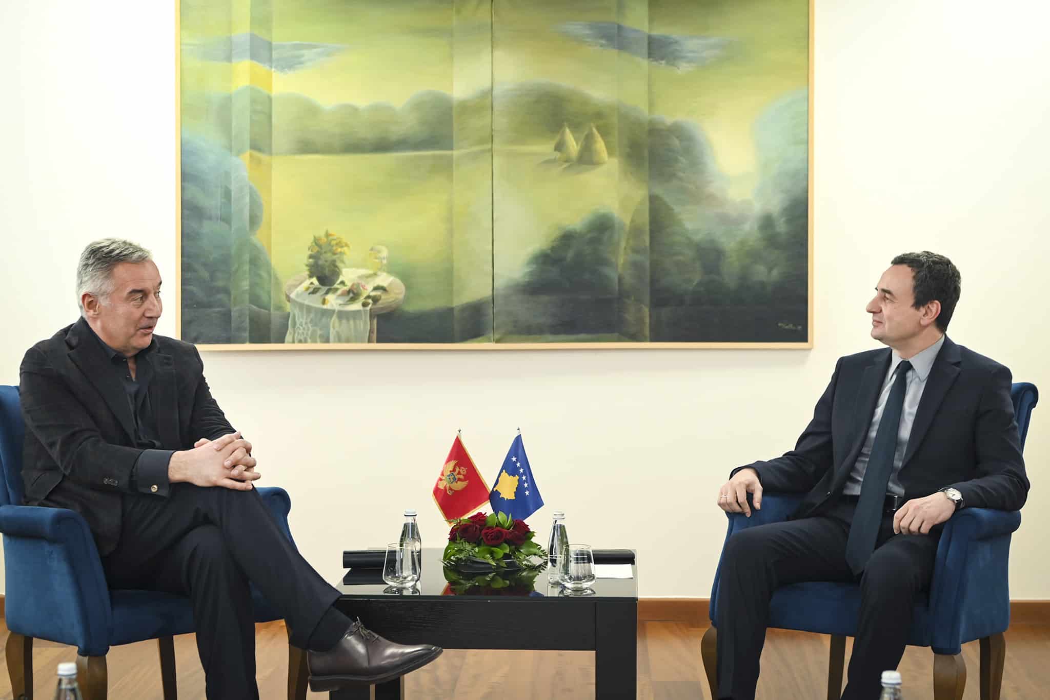 Prime Minister Kurti met with former President of Montenegro, Milo Djukanovic