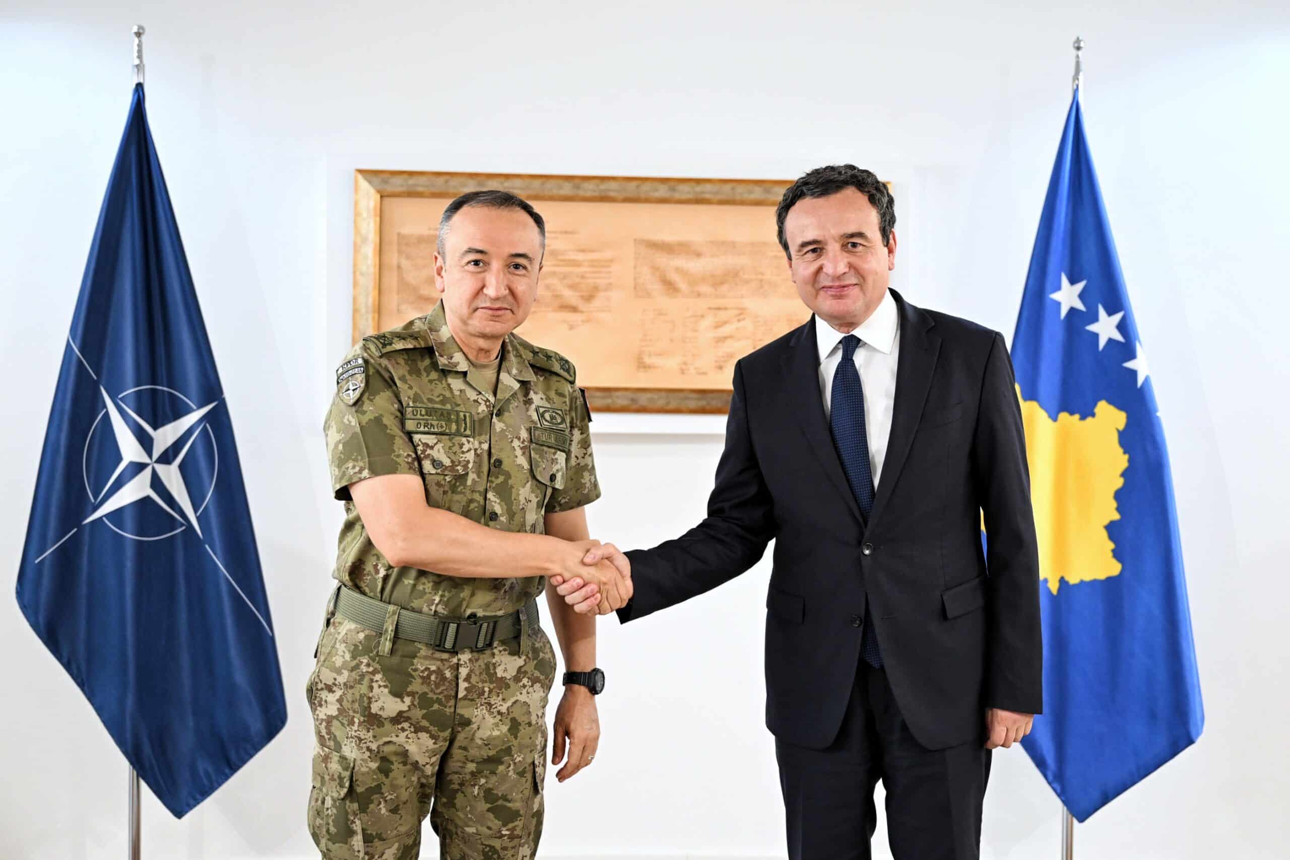 Vršilac dužnosti premijera Kurti primio je komandanta KFOR-a, general-majora Ulutaş